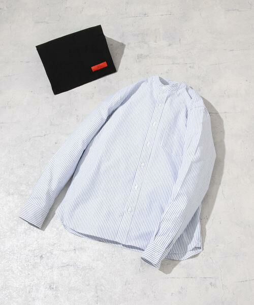 URBAN RESEARCH ROSSO/アーバンリサーチ ロッソ 『WEB限定』『XXLサイズあり』『抗菌/消臭』ハイパフォーマンスオックスバンドカラーシャツ ストライプ XXL URBAN RESEARCH ROSSO/アーバンリサーチ ロッソ 『WEB限定』『XXLサイズあり』『抗菌/消臭』ハイパフォーマンスオックスバンドカラーシャツ ストライプ XXL