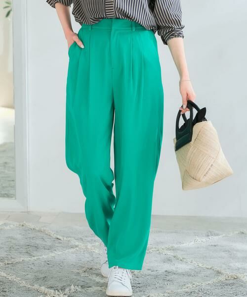 URBAN RESEARCH ROSSO / アーバンリサーチ ロッソ その他パンツ | イージーセミワイドツータックスラックス | 詳細1