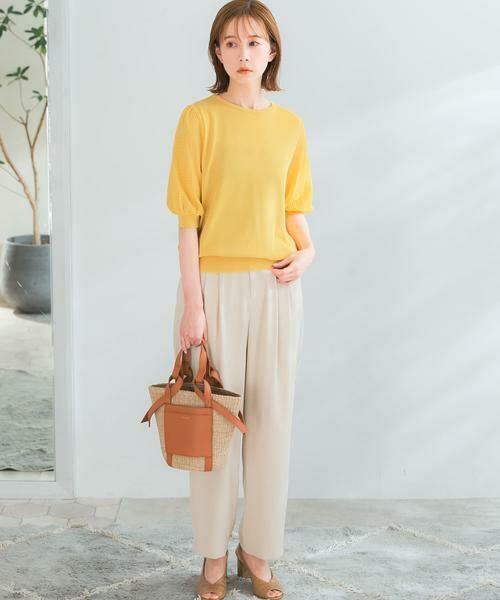 URBAN RESEARCH ROSSO / アーバンリサーチ ロッソ その他パンツ | イージーセミワイドツータックスラックス | 詳細15