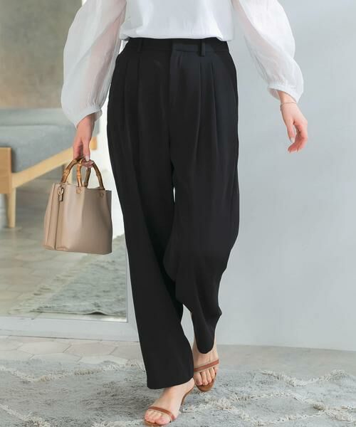 URBAN RESEARCH ROSSO / アーバンリサーチ ロッソ その他パンツ | イージーセミワイドツータックスラックス | 詳細20