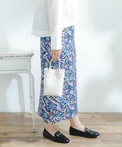 URBAN RESEARCH ROSSO / アーバンリサーチ ロッソ スカート | F by ROSSO　フラワーペイントセミタイトスカート | 詳細9