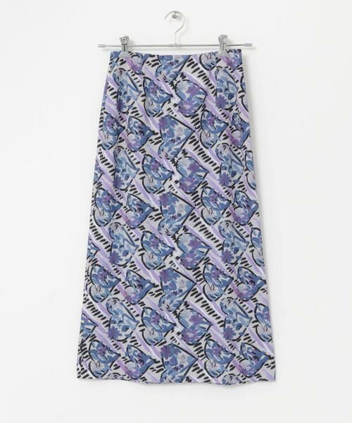 URBAN RESEARCH ROSSO / アーバンリサーチ ロッソ スカート | F by ROSSO　フラワーペイントセミタイトスカート | 詳細13