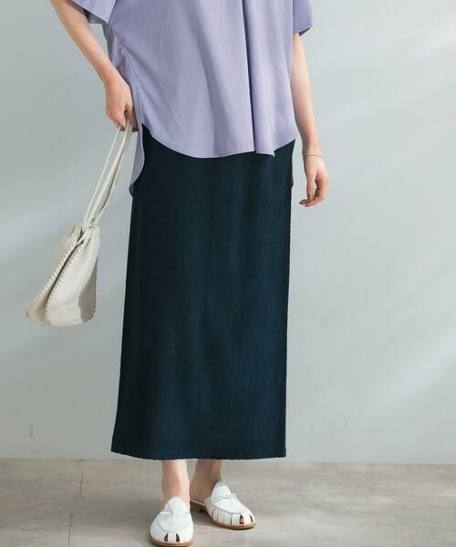 URBAN RESEARCH ROSSO / アーバンリサーチ ロッソ スカート | ランダムパイルスリットスカート | 詳細3