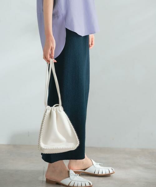 URBAN RESEARCH ROSSO / アーバンリサーチ ロッソ スカート | ランダムパイルスリットスカート | 詳細4