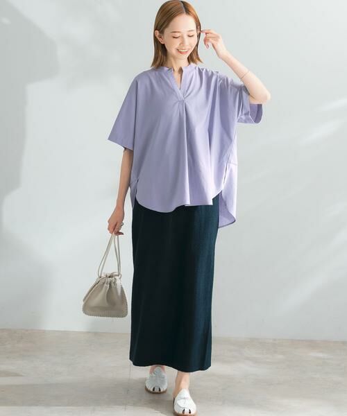 URBAN RESEARCH ROSSO / アーバンリサーチ ロッソ スカート | ランダムパイルスリットスカート | 詳細5