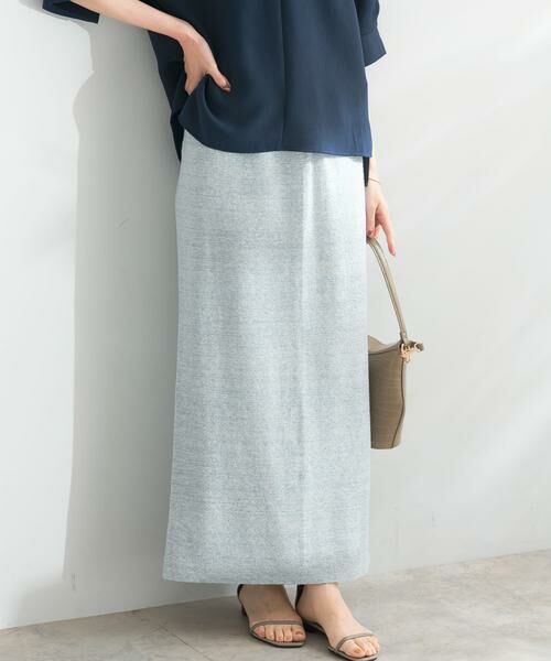 URBAN RESEARCH ROSSO / アーバンリサーチ ロッソ スカート | ランダムパイルスリットスカート | 詳細18