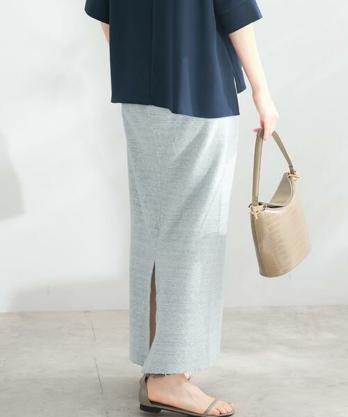 URBAN RESEARCH ROSSO / アーバンリサーチ ロッソ スカート | ランダムパイルスリットスカート | 詳細20