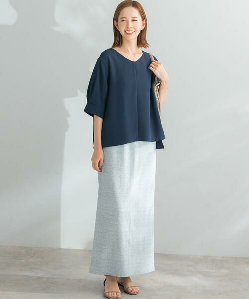 URBAN RESEARCH ROSSO / アーバンリサーチ ロッソ スカート | ランダムパイルスリットスカート | 詳細22