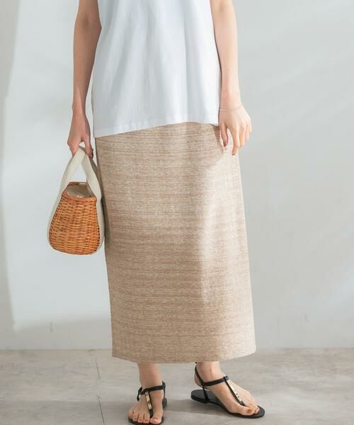 URBAN RESEARCH ROSSO / アーバンリサーチ ロッソ スカート | ランダムパイルスリットスカート | 詳細26