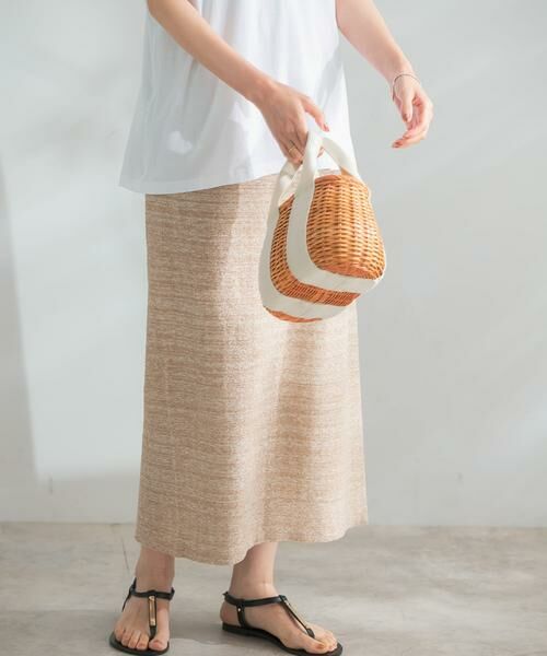 URBAN RESEARCH ROSSO / アーバンリサーチ ロッソ スカート | ランダムパイルスリットスカート | 詳細27