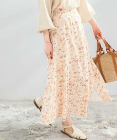 URBAN RESEARCH ROSSO / アーバンリサーチ ロッソ スカート | ミックスリーフプリントスカート