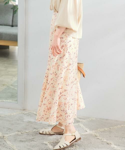 URBAN RESEARCH ROSSO / アーバンリサーチ ロッソ スカート | ミックスリーフプリントスカート | 詳細2