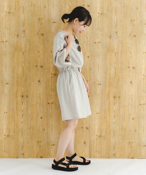 URBAN RESEARCH ROSSO / アーバンリサーチ ロッソ サロペット・オールインワン | F by ROSSO　UVCUTショートコンビネゾン | 詳細4