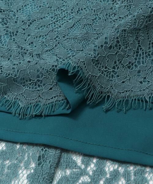 URBAN RESEARCH ROSSO / アーバンリサーチ ロッソ ドレス | 配色レースストレートドレス | 詳細10