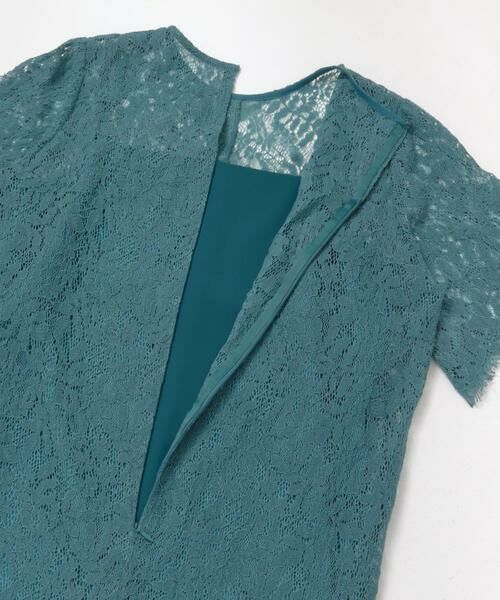 URBAN RESEARCH ROSSO / アーバンリサーチ ロッソ ドレス | 配色レースストレートドレス | 詳細8