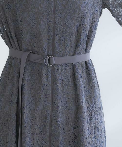 URBAN RESEARCH ROSSO / アーバンリサーチ ロッソ ドレス | 配色レースストレートドレス | 詳細20