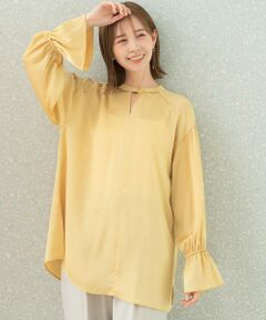 URBAN RESEARCH ROSSO / アーバンリサーチ ロッソ シャツ・ブラウス | 2WAYネックボリュームスリーブチュニック