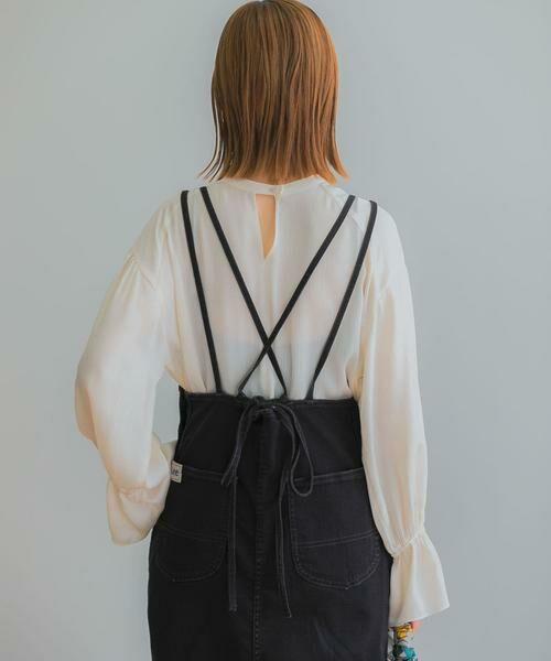 URBAN RESEARCH ROSSO / アーバンリサーチ ロッソ シャツ・ブラウス | 2WAYネックボリュームスリーブチュニック | 詳細3