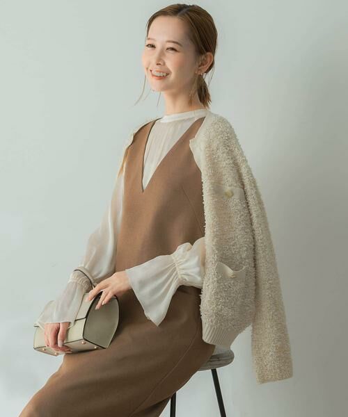 URBAN RESEARCH ROSSO / アーバンリサーチ ロッソ シャツ・ブラウス | 2WAYネックボリュームスリーブチュニック | 詳細9