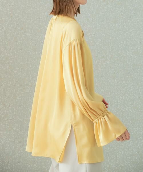 URBAN RESEARCH ROSSO / アーバンリサーチ ロッソ シャツ・ブラウス | 2WAYネックボリュームスリーブチュニック | 詳細17