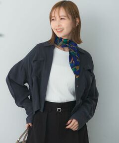 URBAN RESEARCH ROSSO / アーバンリサーチ ロッソ シャツ・ブラウス | タックスリーブクロップドキュプラシャツ