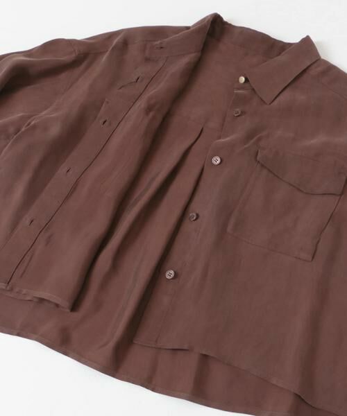 URBAN RESEARCH ROSSO / アーバンリサーチ ロッソ シャツ・ブラウス | タックスリーブクロップドキュプラシャツ | 詳細8