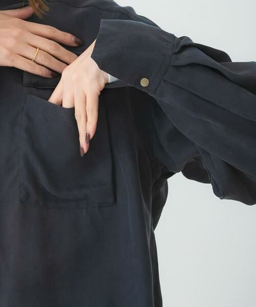 URBAN RESEARCH ROSSO / アーバンリサーチ ロッソ シャツ・ブラウス | タックスリーブクロップドキュプラシャツ | 詳細20