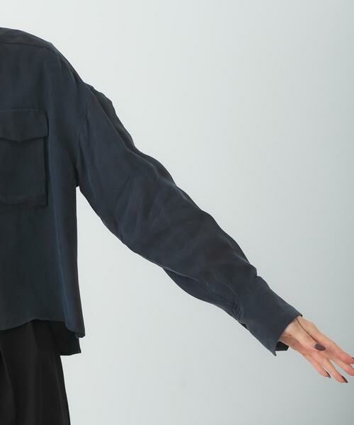URBAN RESEARCH ROSSO / アーバンリサーチ ロッソ シャツ・ブラウス | タックスリーブクロップドキュプラシャツ | 詳細22
