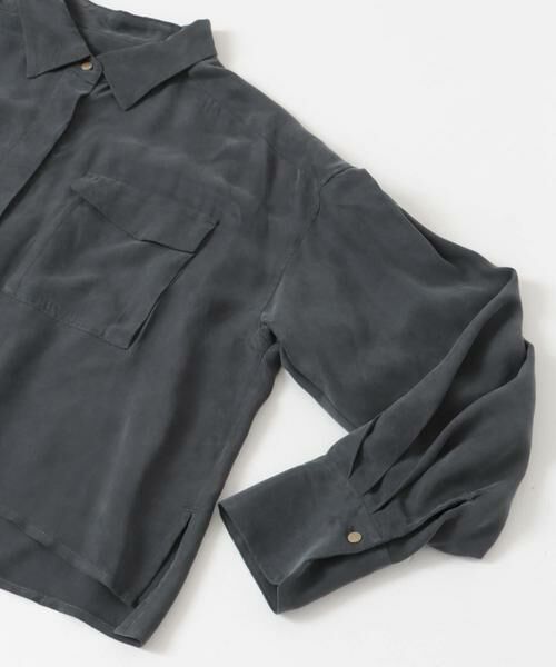 URBAN RESEARCH ROSSO / アーバンリサーチ ロッソ シャツ・ブラウス | タックスリーブクロップドキュプラシャツ | 詳細25