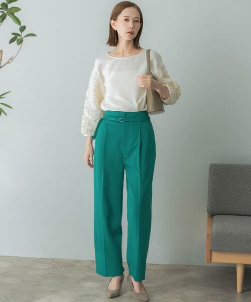 URBAN RESEARCH ROSSO / アーバンリサーチ ロッソ その他パンツ | マルチWAYセミワイドパンツ | 詳細4