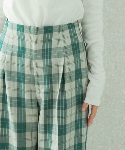 URBAN RESEARCH ROSSO / アーバンリサーチ ロッソ その他パンツ | カラーチェックワイドパンツ | 詳細10