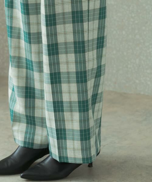 URBAN RESEARCH ROSSO / アーバンリサーチ ロッソ その他パンツ | カラーチェックワイドパンツ | 詳細12