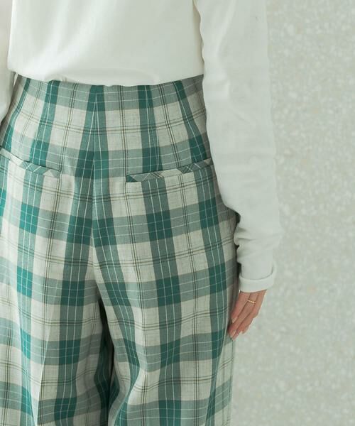 URBAN RESEARCH ROSSO / アーバンリサーチ ロッソ その他パンツ | カラーチェックワイドパンツ | 詳細13