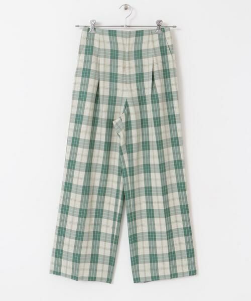 URBAN RESEARCH ROSSO / アーバンリサーチ ロッソ その他パンツ | カラーチェックワイドパンツ | 詳細14