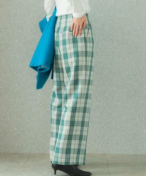 URBAN RESEARCH ROSSO / アーバンリサーチ ロッソ その他パンツ | カラーチェックワイドパンツ | 詳細2