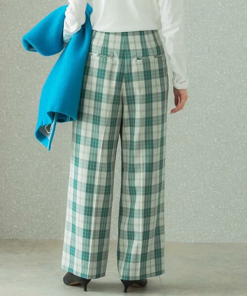 URBAN RESEARCH ROSSO / アーバンリサーチ ロッソ その他パンツ | カラーチェックワイドパンツ | 詳細3