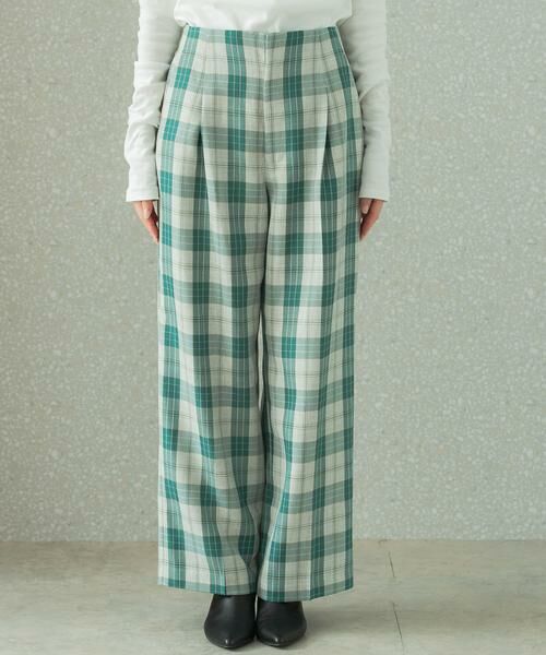 URBAN RESEARCH ROSSO / アーバンリサーチ ロッソ その他パンツ | カラーチェックワイドパンツ | 詳細7