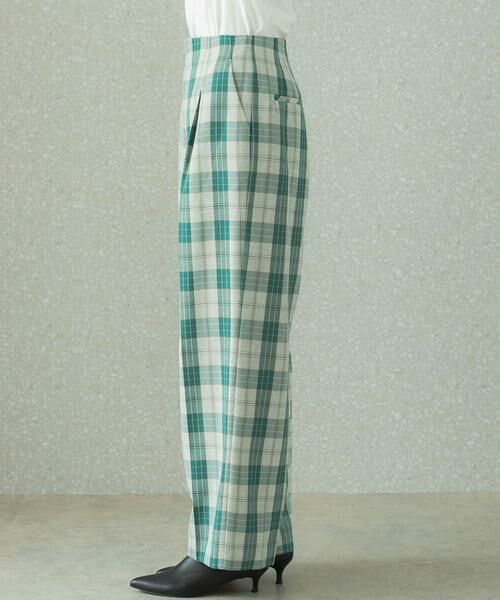 URBAN RESEARCH ROSSO / アーバンリサーチ ロッソ その他パンツ | カラーチェックワイドパンツ | 詳細8