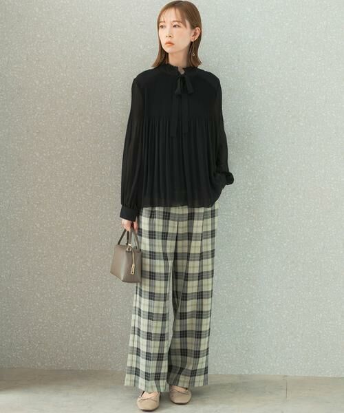 URBAN RESEARCH ROSSO / アーバンリサーチ ロッソ その他パンツ | カラーチェックワイドパンツ | 詳細19