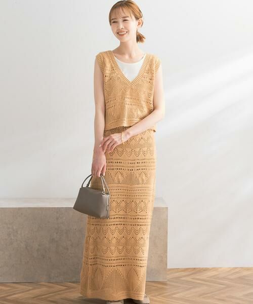 URBAN RESEARCH ROSSO / アーバンリサーチ ロッソ スカート | 透かし編みスカート | 詳細3