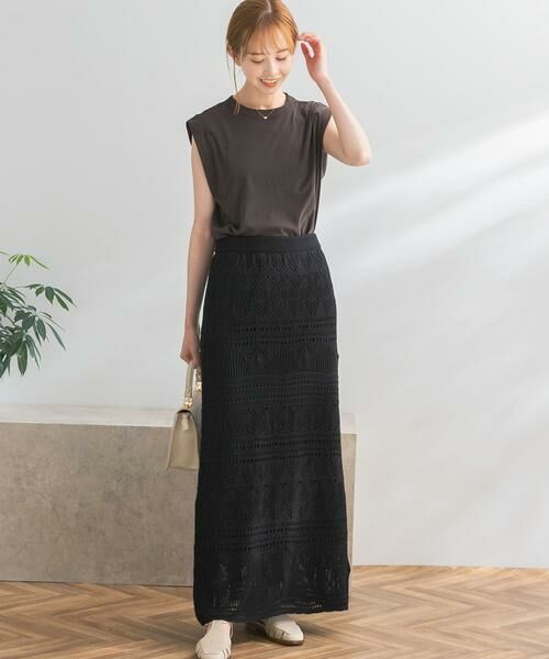 URBAN RESEARCH ROSSO / アーバンリサーチ ロッソ スカート | 透かし編みスカート | 詳細13