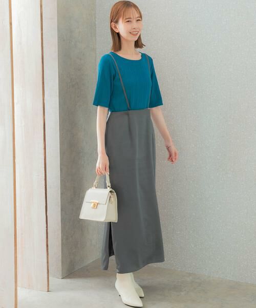 URBAN RESEARCH ROSSO / アーバンリサーチ ロッソ スカート | マルチウェイサテンナロースカート | 詳細10