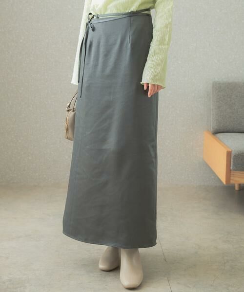 URBAN RESEARCH ROSSO / アーバンリサーチ ロッソ スカート | マルチウェイサテンナロースカート | 詳細2