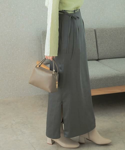 URBAN RESEARCH ROSSO / アーバンリサーチ ロッソ スカート | マルチウェイサテンナロースカート | 詳細4