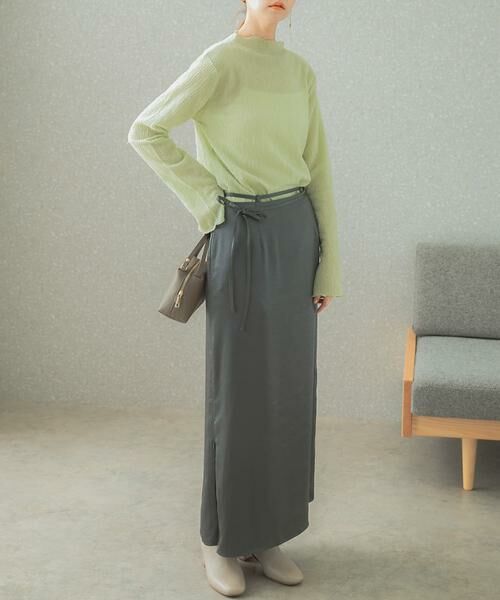 URBAN RESEARCH ROSSO / アーバンリサーチ ロッソ スカート | マルチウェイサテンナロースカート | 詳細5