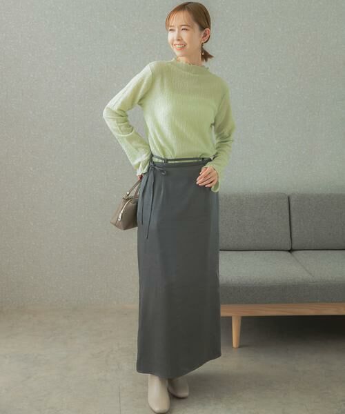 URBAN RESEARCH ROSSO / アーバンリサーチ ロッソ スカート | マルチウェイサテンナロースカート | 詳細6