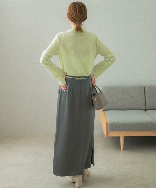 URBAN RESEARCH ROSSO / アーバンリサーチ ロッソ スカート | マルチウェイサテンナロースカート | 詳細7