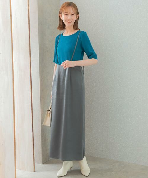 URBAN RESEARCH ROSSO / アーバンリサーチ ロッソ スカート | マルチウェイサテンナロースカート | 詳細9