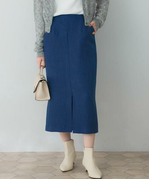 URBAN RESEARCH ROSSO / アーバンリサーチ ロッソ スカート | ボタンデザインタイトスリットスカート | 詳細1