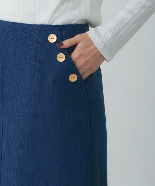 URBAN RESEARCH ROSSO / アーバンリサーチ ロッソ スカート | ボタンデザインタイトスリットスカート | 詳細10